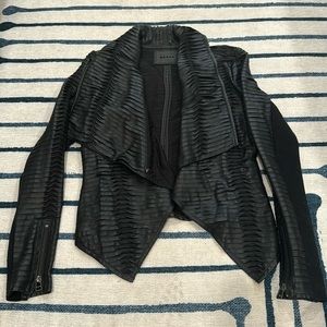 Blank NYC black leather jacket